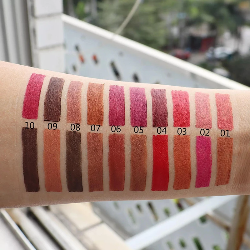 Лидер продаж двухсторонний карандаш для губ с логотипом на заказ Розовый матовый роскошный Водостойкий веганов частная торговая марка оптовая