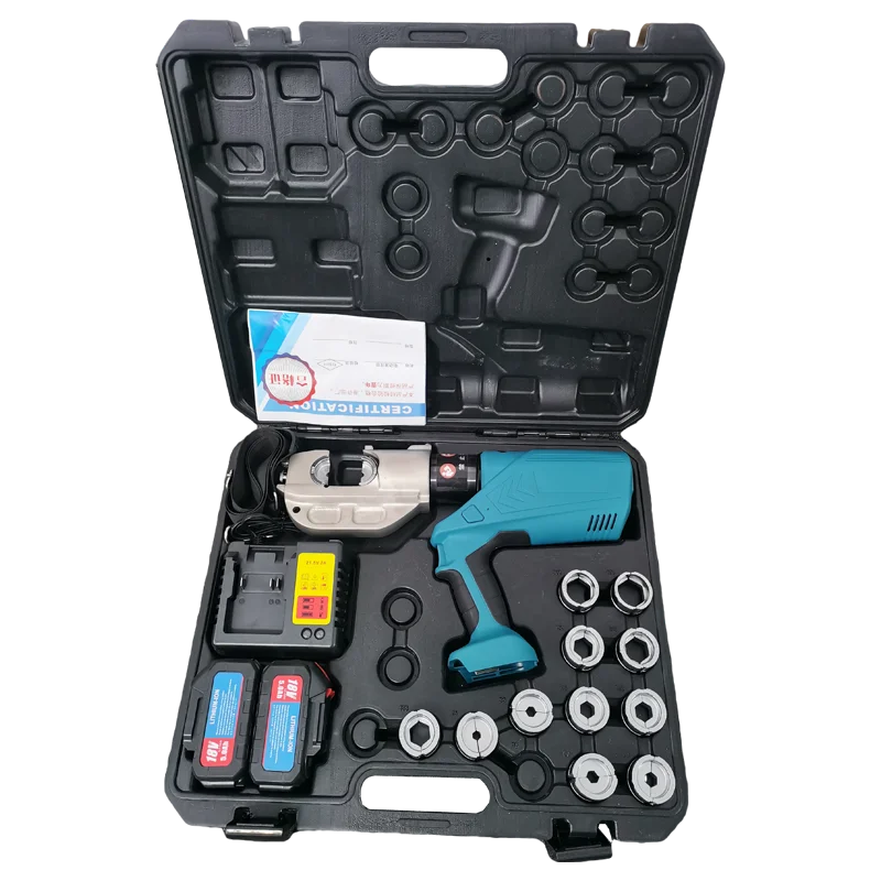 ODETOOLS CT-400 Electric Automatic Terminal Hydraulic Crimper Tool Portable Hand Press for Hoses
