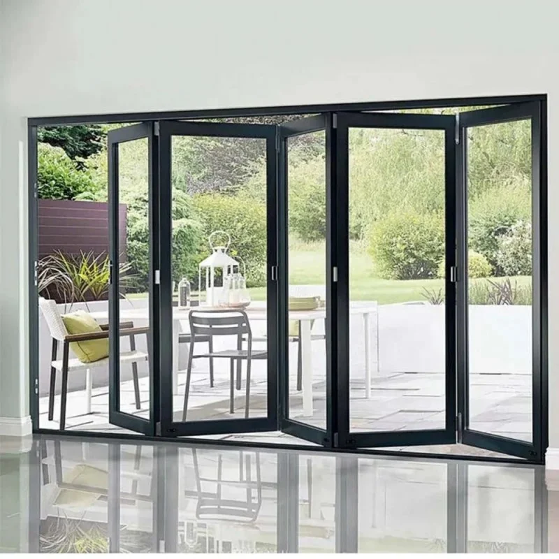 6 Panels Bifold and Folding Sliding Interior and Exterior Doors