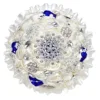 Color leche+azul marino -18 cm