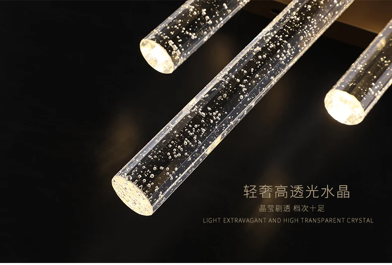 Meerosee Bubble Crystal Wall Mount Lamp Shades Wall Lamp Bedside Wall Light Modern Light Fixtures Hotel Sconce MD86805