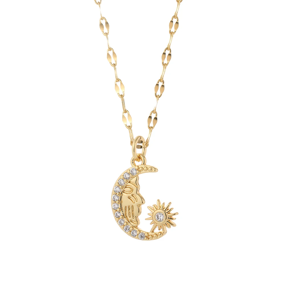 Yiwu Indian Enamel Diamond Half Moon 
