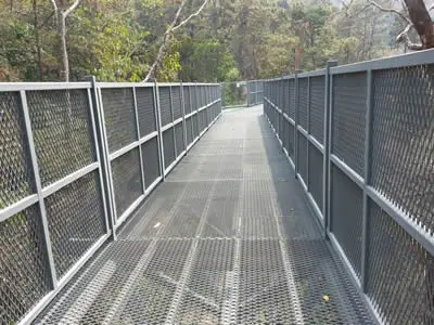 屋根通路安全プラットフォーム用金属亜鉛メッキエキスパンドメタル