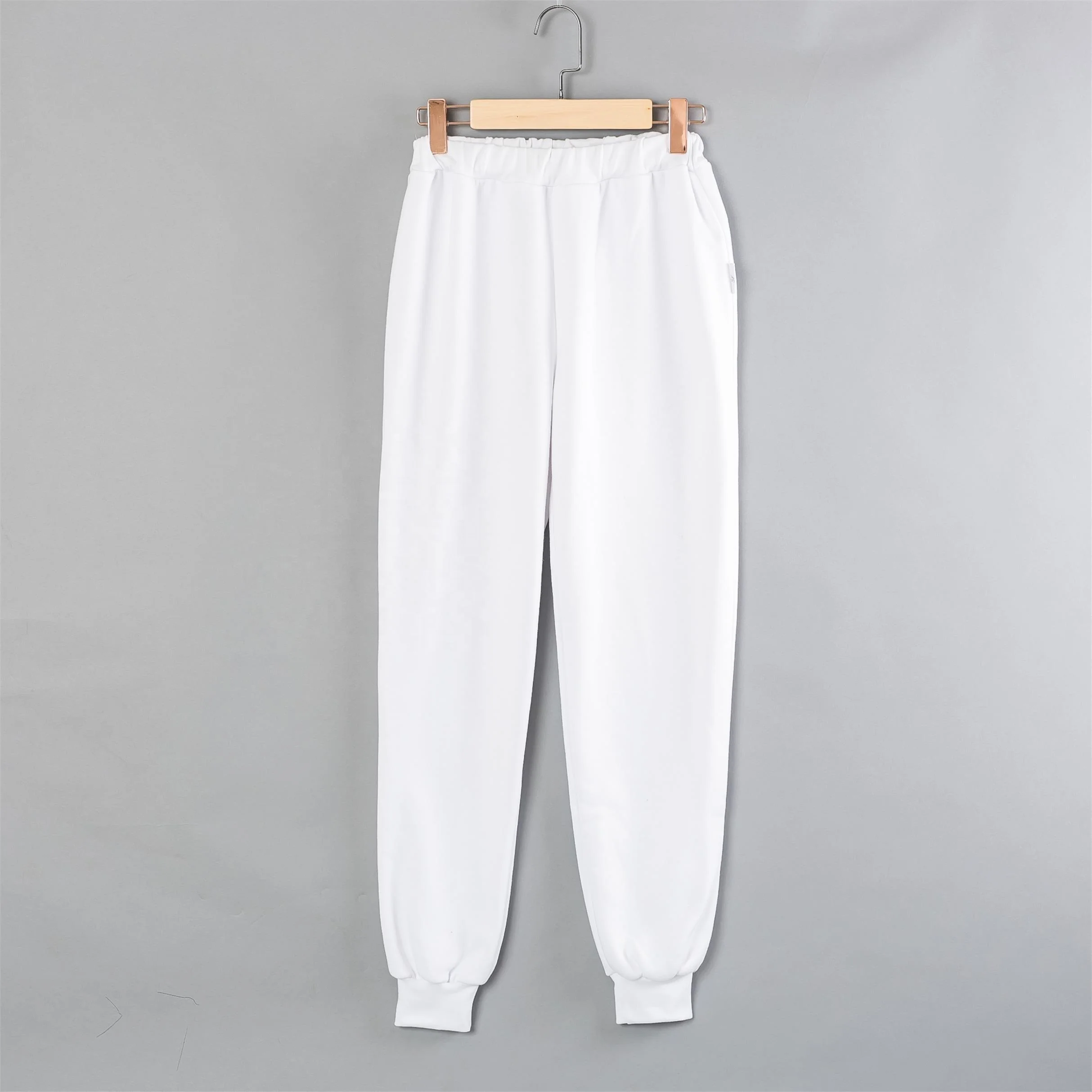 white bulk sweatpants