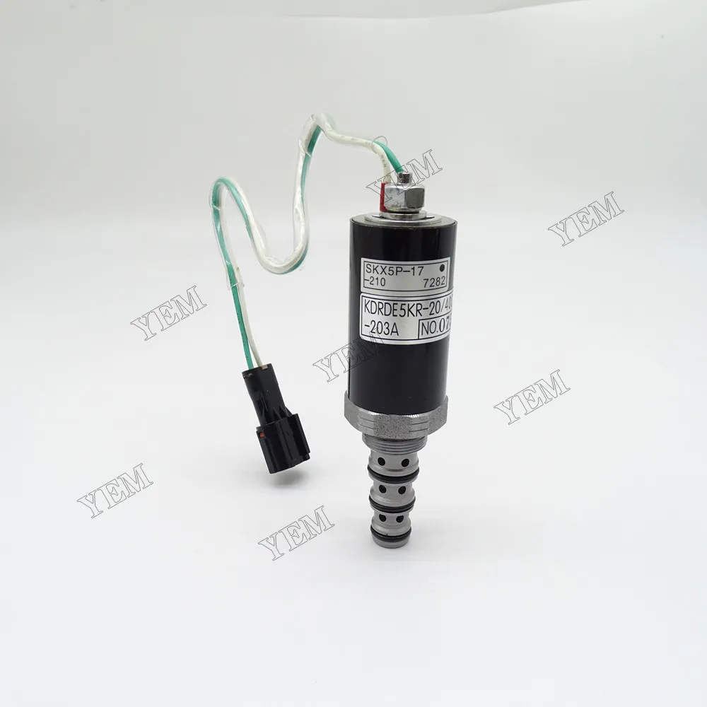 KDRDE5KR-20-40C13 Solemoid Valve for Kobelco Heavy Duty Engine Parts 5