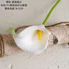 Yellow flower green tip