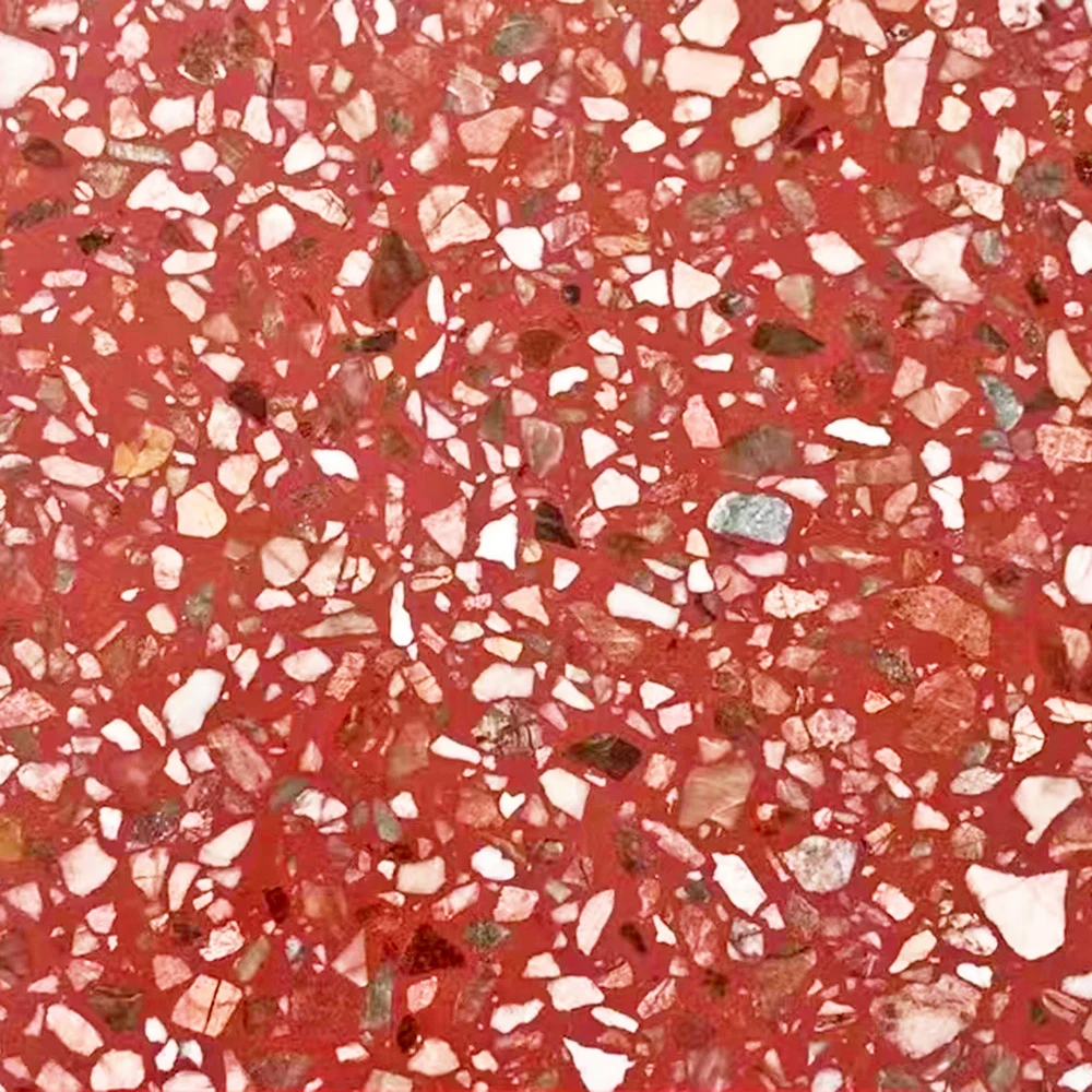 Заводская цена заполненный камень красная серия GM-A-J3002 мраморный агрегат для строительства