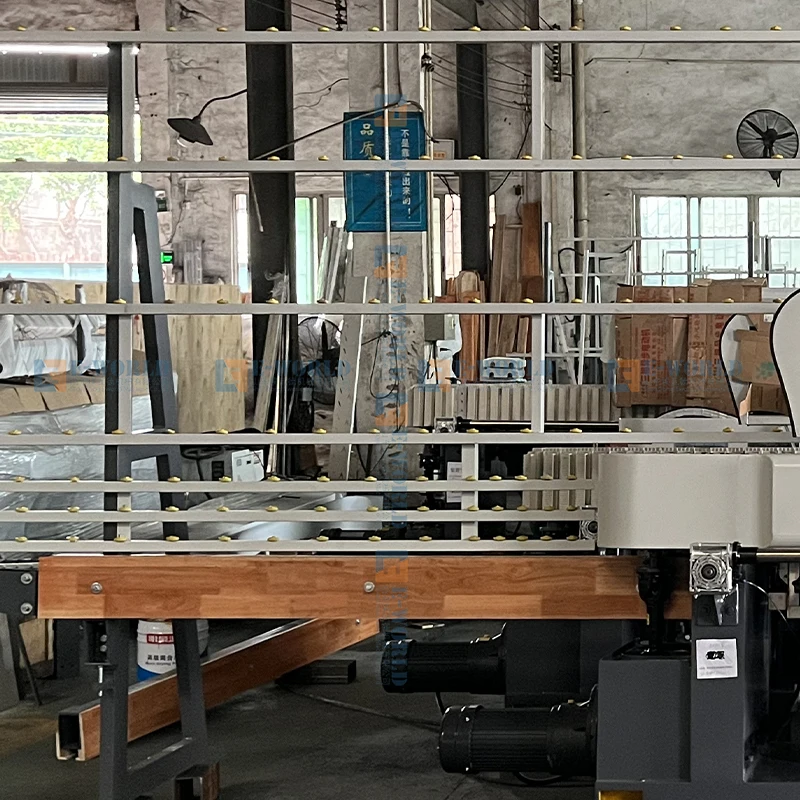 Simple Operation 4 Motors Small Glass Polishing Machine Glass Edge Polishing Machines
