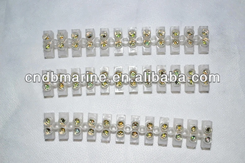 PVC Flexible 12-Pole Terminal Strips for Wire Connection - IMPA 794636 ...