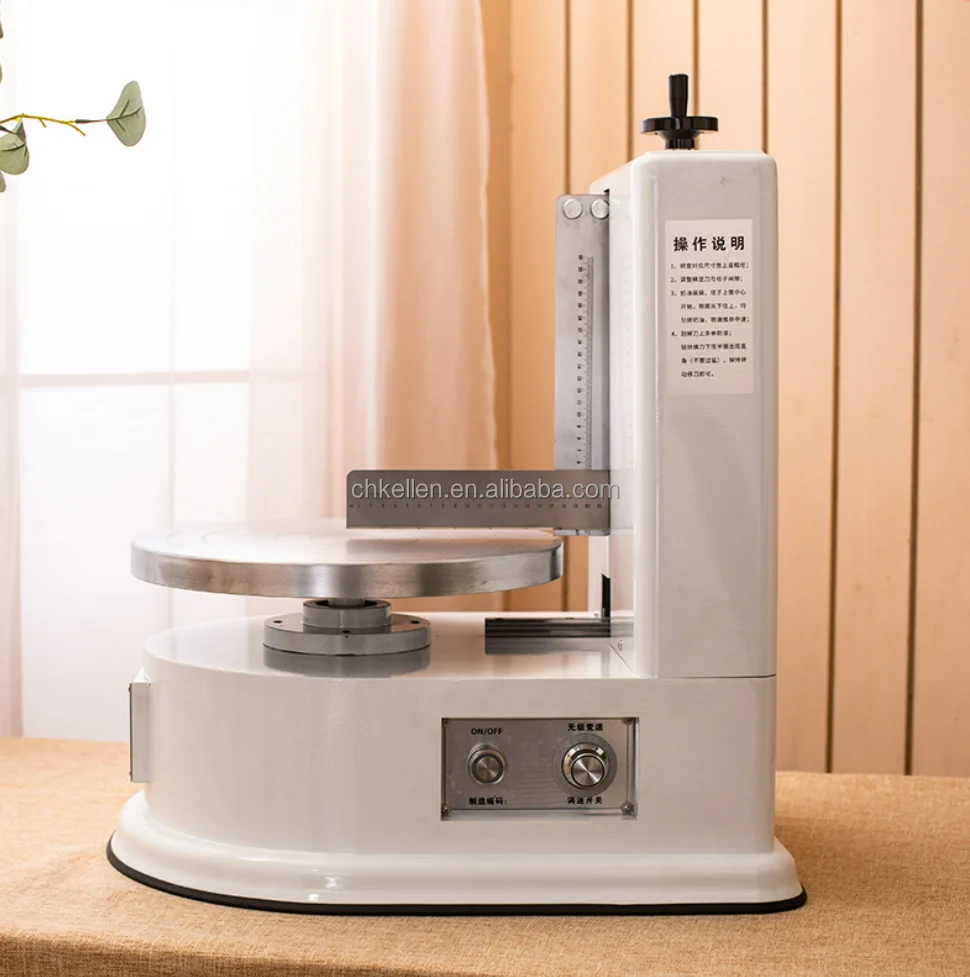 Oem Birthday Cake Cream Icing Coating Machine Breacake Icing Machine Cake Icing Turntable
