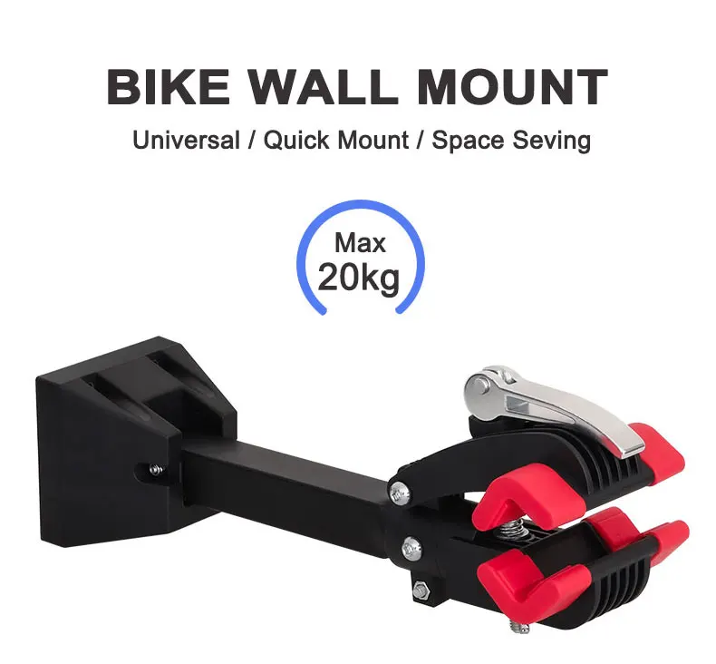 New Removable Home Bicycle Maintenance Stand for Variety of Bikes Adjustable Foldable Heavy Duty Wall Mount Bike Repair Stand