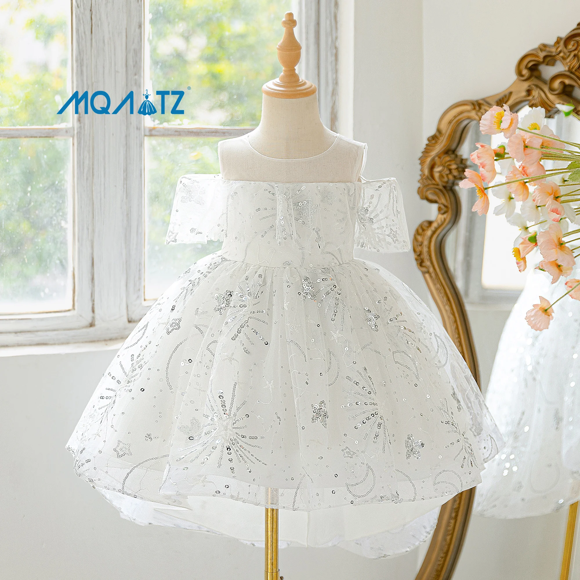 D.E.A. イエローフレアドレス Sサイズ Amazon.com: NNJXD Girl Dress Kids Ruffles Lace Party Wedding