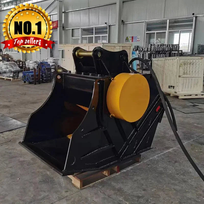 Original Custom 320b 320c 320d Cleaning Bucket Scoop Metal E320 Washing Stainless Steel Crushing Buckets Excavator
