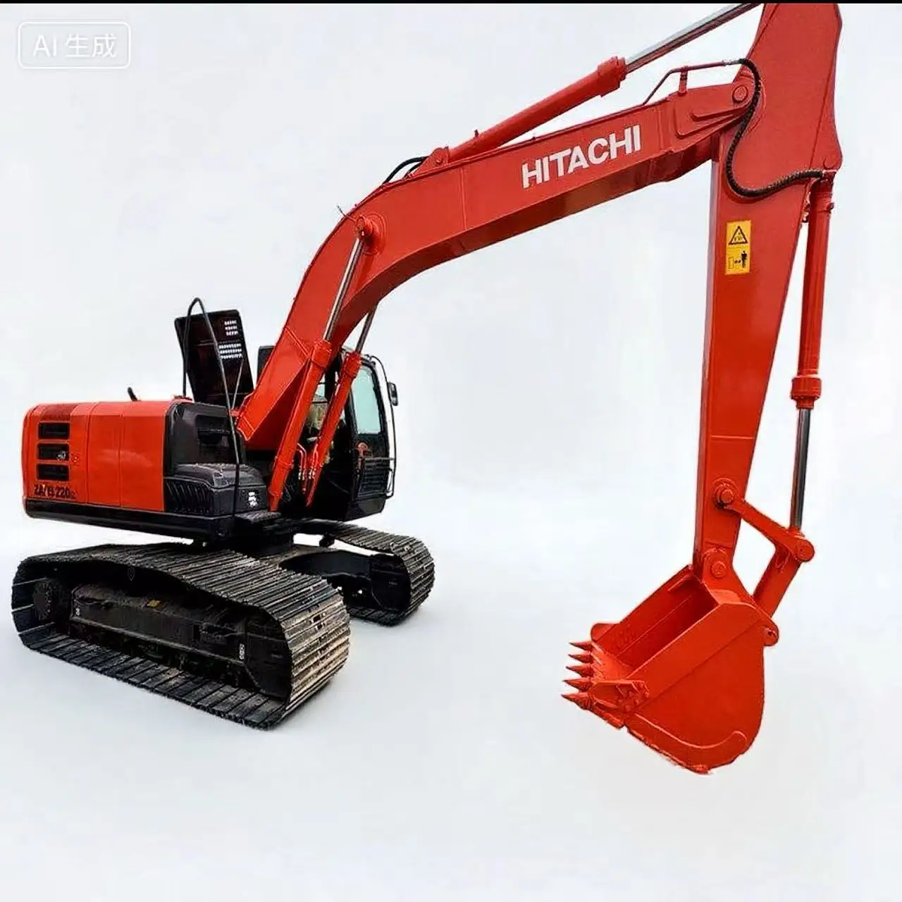 Used Hitachi ZX220LC Excavator 22 Ton Crawler Digger Cab AC Quick