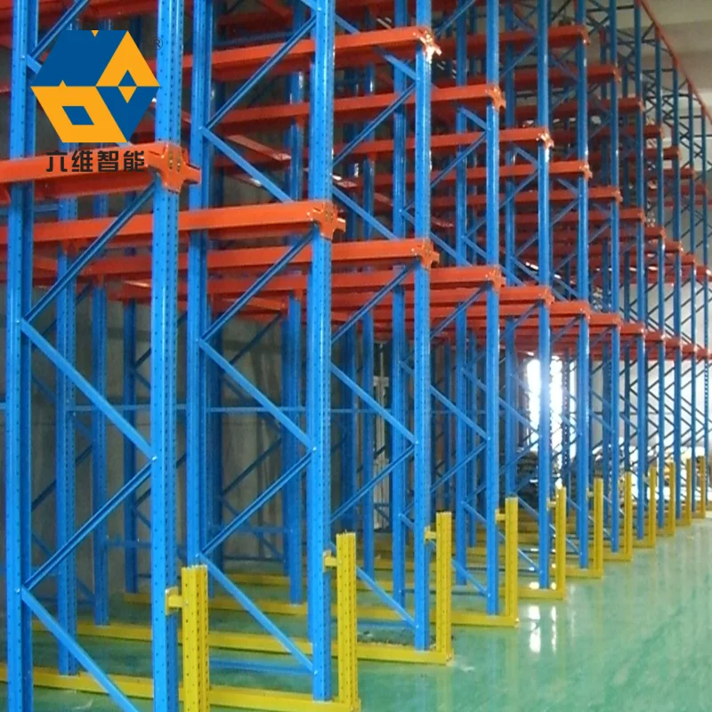 NOVA Drive In Racking System with High Density Storage Design Allowing Forklift Entry Maximizing Warehouse Space Utilization
