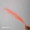 Single reed hair - orange-red