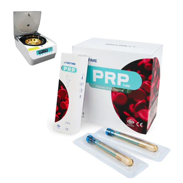 Glass PRP Tube 10ml Platelet Rich Plasma Tube for Centrifuge