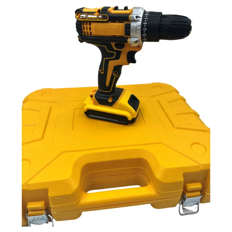 21V Cordless Drill Brushless Motor Keyless Chuck Lithium Battery Compact Design Industrial DIY Tool 4
