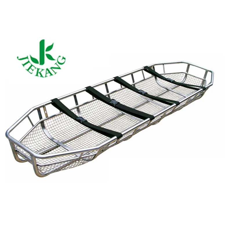 Low Prices New Design Portable Stainless Steel Helicopter Rescue Basket Stretcher