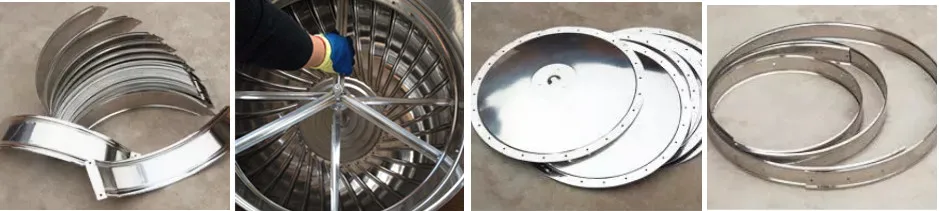 Driven Roof Turbine Ventilator, 304, Stainless, Steel - detail 8
