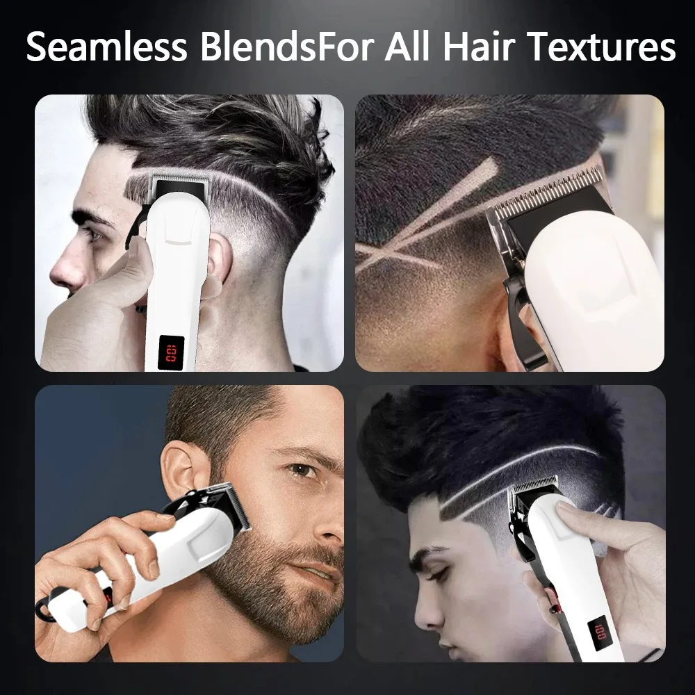 Multi-functional Professional Hair Clipper Kit Customized for Barbershop Body Trimmer