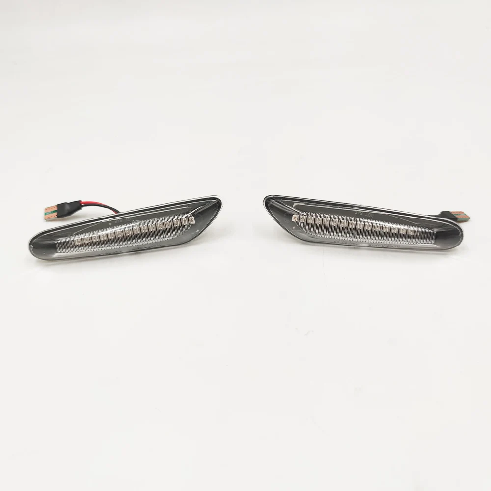 Smoke Lens Dynamic Flowing LED Turn Signal Side Marker Light Blinker Lamp for BMW E90 E91 E92 E93 E60 E87 E82 E46