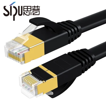 SIPU cat7 flat ethernet cable high quality ethernet cable patch cord cable