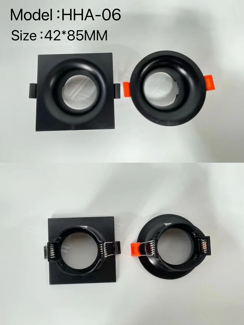 HHA-01/HHA-05/HHA-06 Gu10 MR16 Spot Light Downlight LED Fixture Holder Support