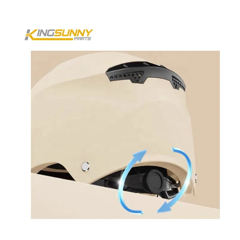 Motorcycle Protection Warning Helmet Cycling Bicycle Helmet Men Ladies Helmet with Protective Belt Hard Hat Road Bike