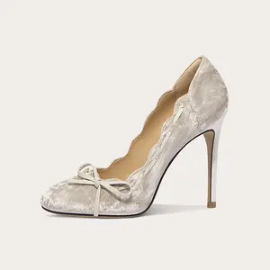 Luxury Women's Pointed Pumps High Quality 6cm Thin Heels Comfortable Slip-On Short Heels Top Selling Work Plus Size for Autumn