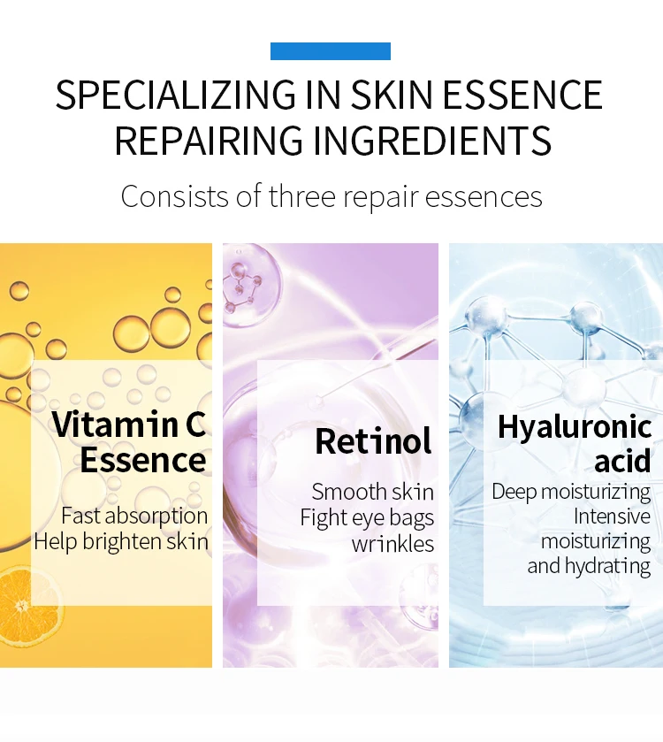 2021 Hot Selling DR RASHEL Anti-aging Moisturizing Vitamin C Facial Serum Set 3 Pack