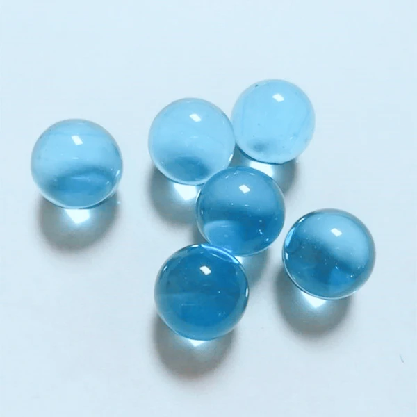 Стеклянный мрамор для аквариума 16 мм стеклянный шар морские синие стеклянные