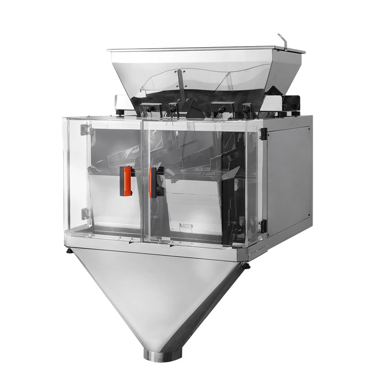Двойной разряд Хоппер линейный взвешивание, автоматическая упаковочная машина