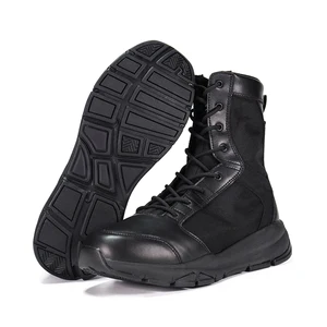 ODM OBM Custom New Arrival Leather Waterproof Hiking Boots Outdoor Training Tactical Boots