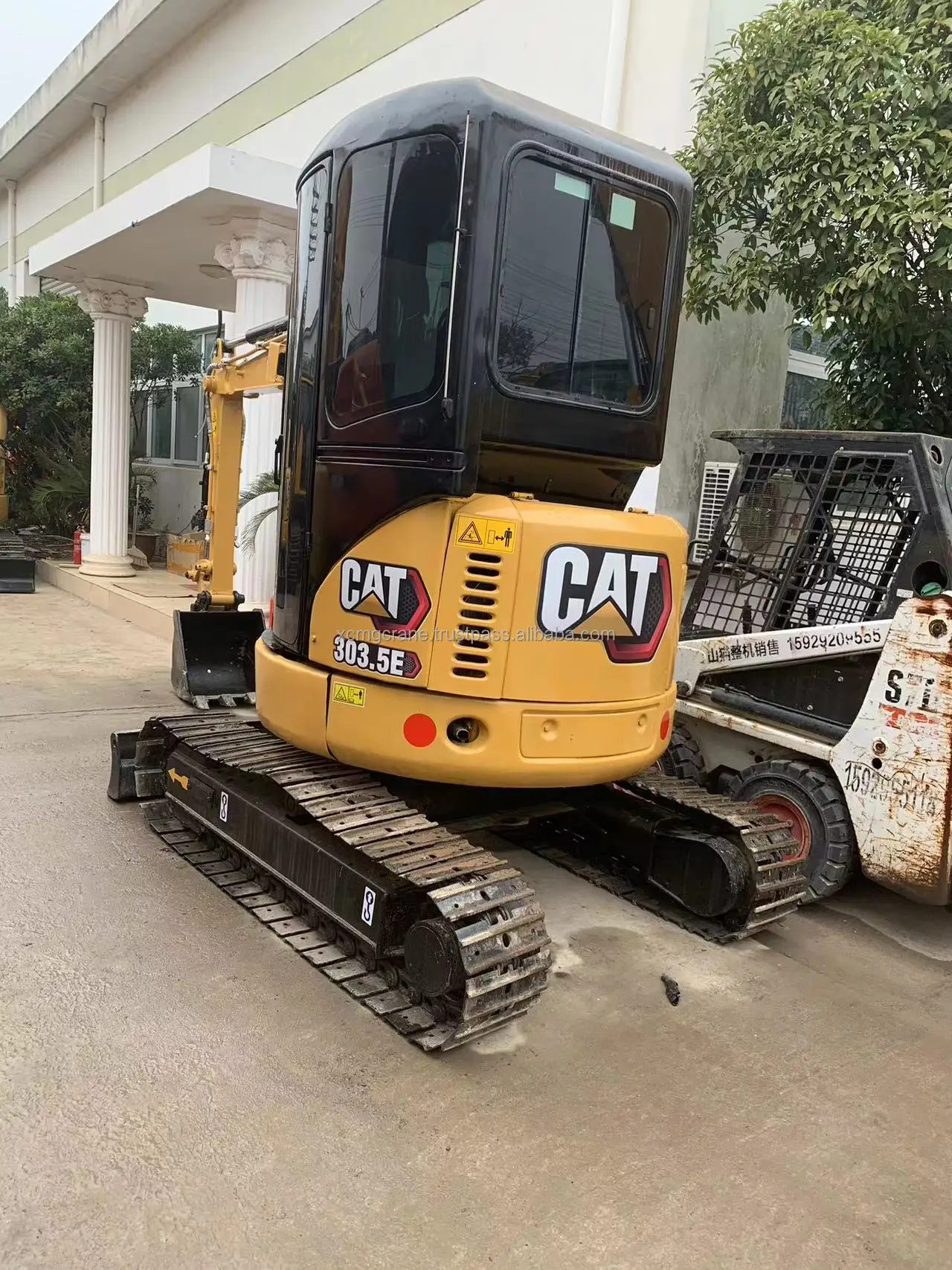 Japan Made Used Cat 303.5 Excavator 3.5ton Mini Digger Caterpillar 303 ...