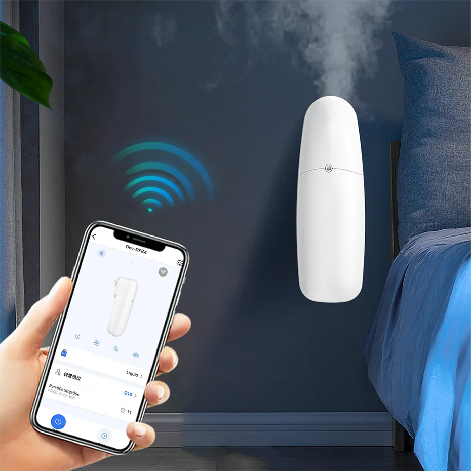 CNUS Scent Plug2 পোর্টেবল এসেনশিয়াল অয়েল APP কন্ট্রোল প্লাগ ডিফিউজার ফর হোম অ্যান্ড অফিস ফ্র্যাগ্রেন্স ডিফিউজার মেশিন