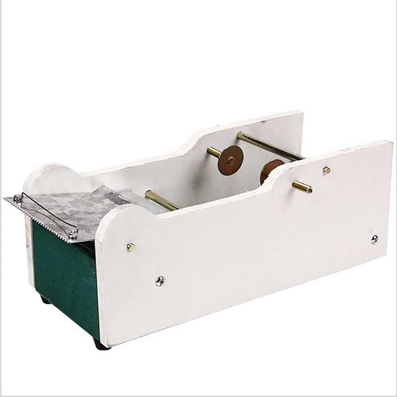 Manual kraft paper tape cutter, dispenser machine for water activated kraft tape