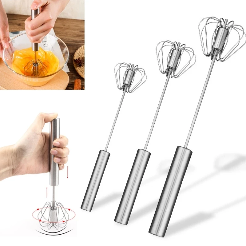spins beater to mix food