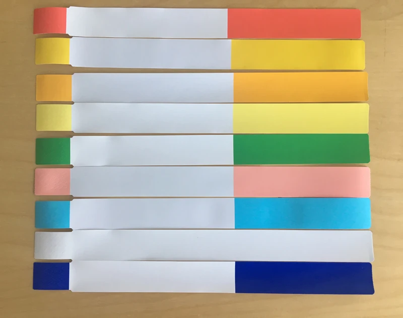 
 Ftgo медицинские одноразовые больничные постельные id браслет для взрослых Одежда Медицинский id браслет  