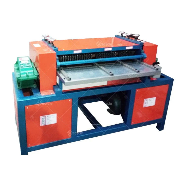 Scrap Radiator Fan Cooling Fan Separating Recycling Crushing Machine
