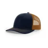 Navy Blue and brown