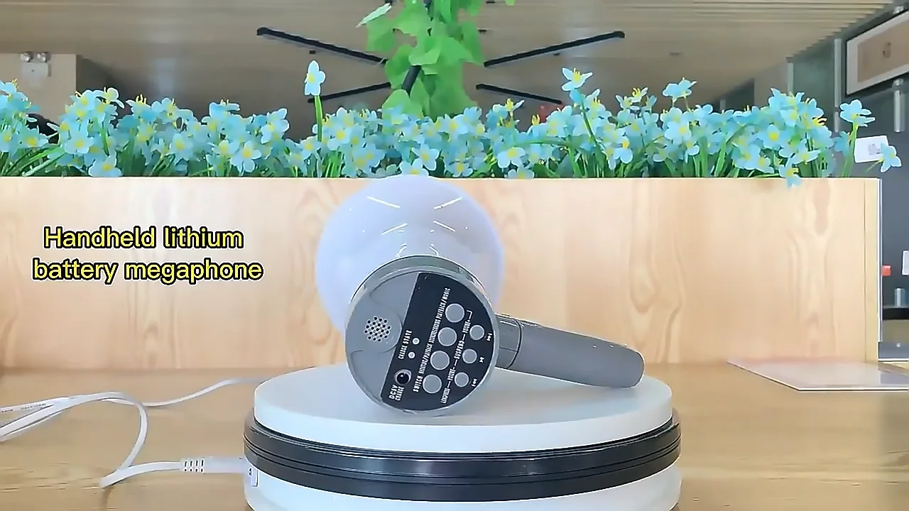 Bt Megafone 20w Portable Megafono Custom Hand Held Megaphones Cheap