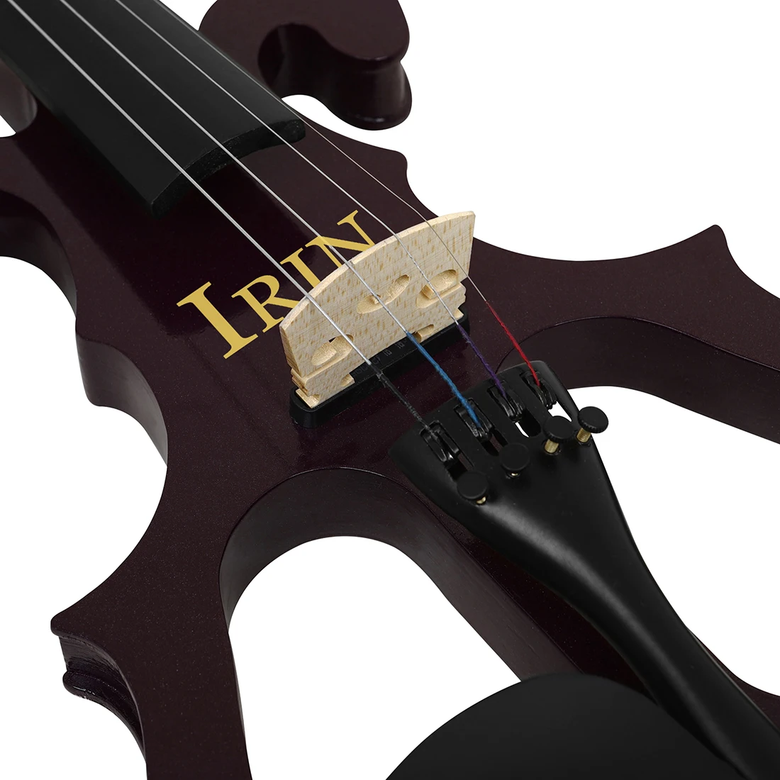 IRIN Silent Electric Violin 4/4 with Pickup - Premium Solid Wood