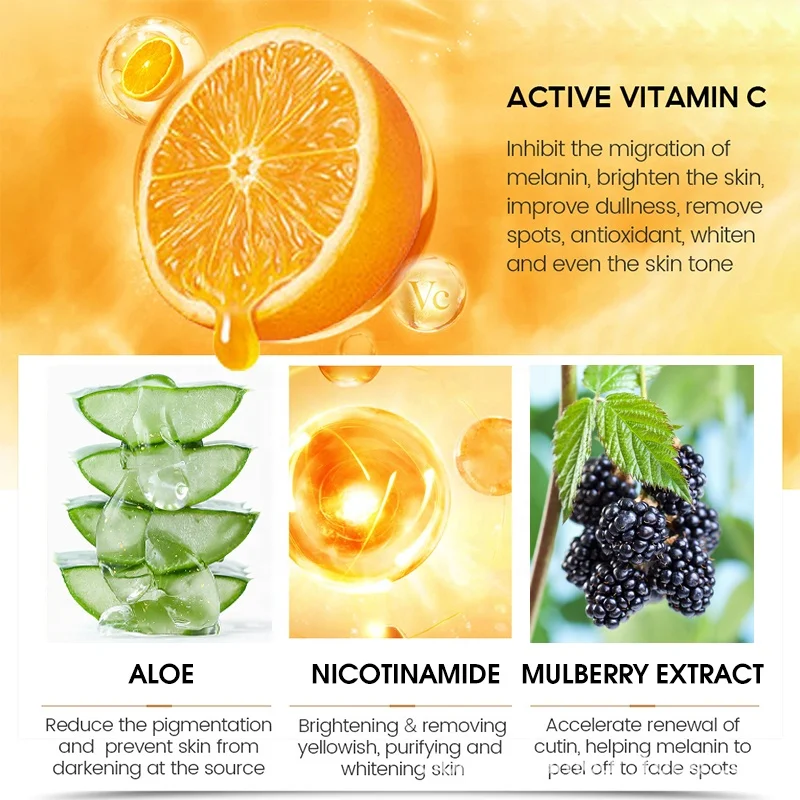 Private Label Organic Arbutin Vitamin C Anti Wrinkles Moisturizer Bleaching Whitening Black Spot Face Cream