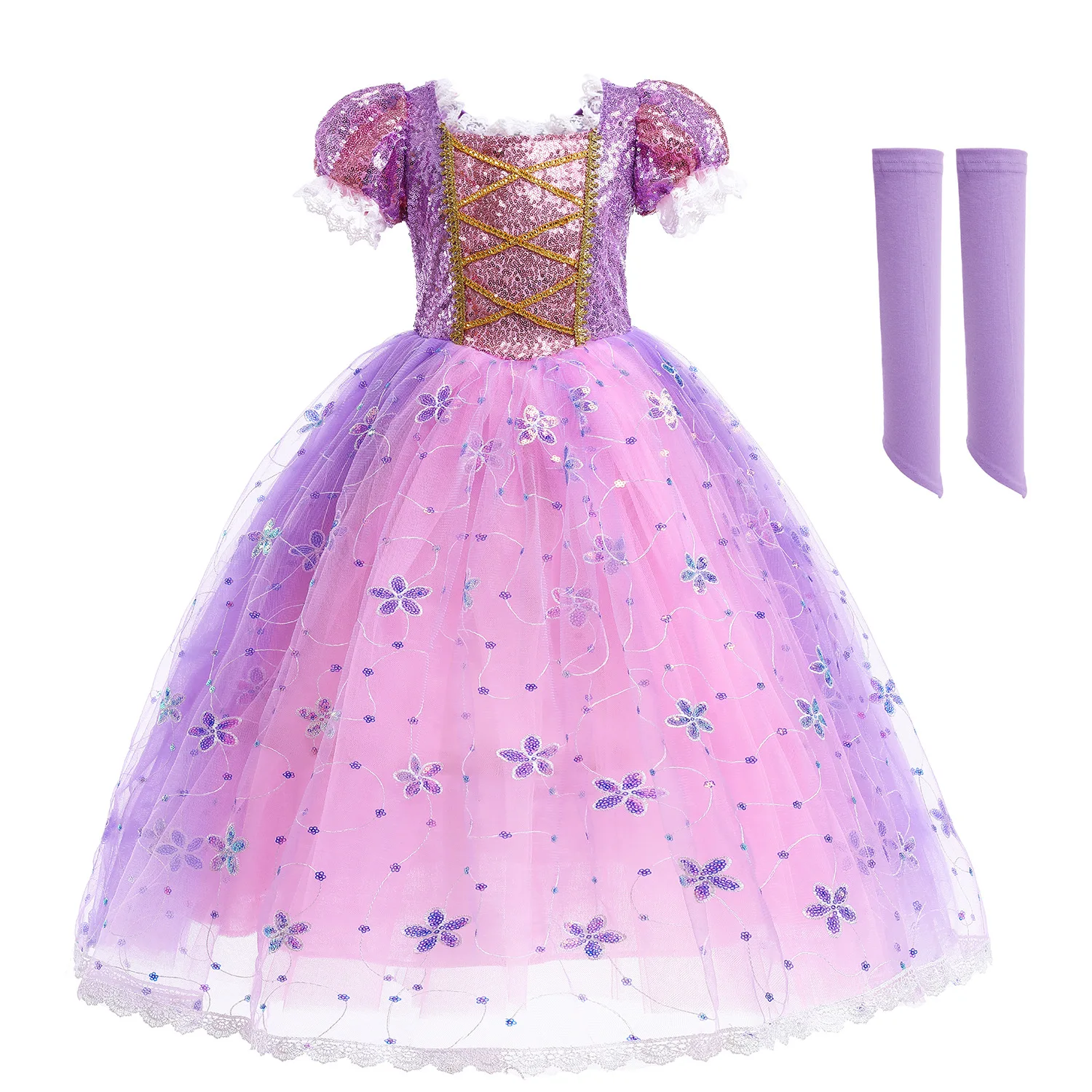 Girls Rapunzel Dress Kids Summer Tangled Fancy Princess Costume Children  Disguise Birthday Carnival Clothes Halloween Party Gown - Buy Girls Rapunzel  Dress,Fancy Princess Costume,Halloween Party Gown Product on 