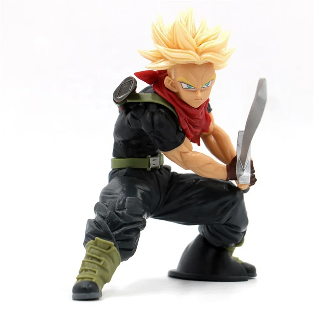 Dragon Ball Z Super Saiyan Trunks PVC Figure Toy 15cm New 