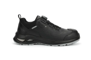 JIANKUN Waterproof Steel Toe Breathable PU Rubber Non-Slip Anti-Shock Anti-Puncture Factory Men's High Cut Work Safety Boots