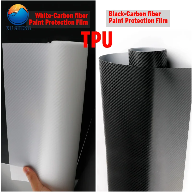 Carbon Fiber Autorepair Anti Scratch Gloss Transparent Tpu Ppf Car