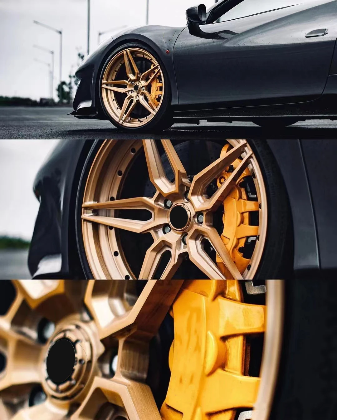 Customized Forged Wheel Rims for Maserati GT & Others