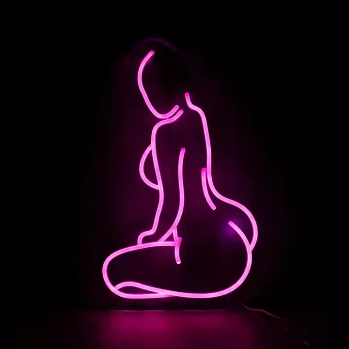 Neon Sign Lady Lamp Lighting Custom Neon Sign Light Decoration for bar KTV Shop LED Neon Sign